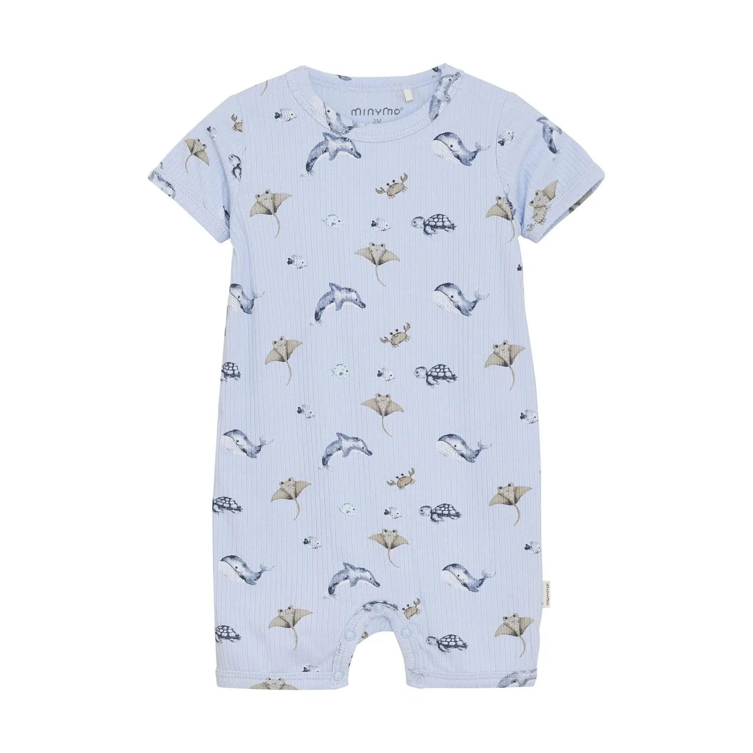 Baby Sea You Soon Ribbed Romper ROBO