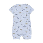 Baby Sea You Soon Ribbed Romper ROBO