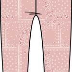 Toddler Pink Paisley Printed Leggings Miles