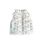 Kid Floral Puffer Vest Babysprouts