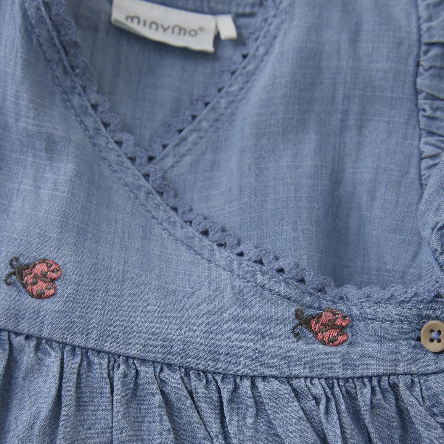 Baby Little Lovebug Chambray Dress ROBO
