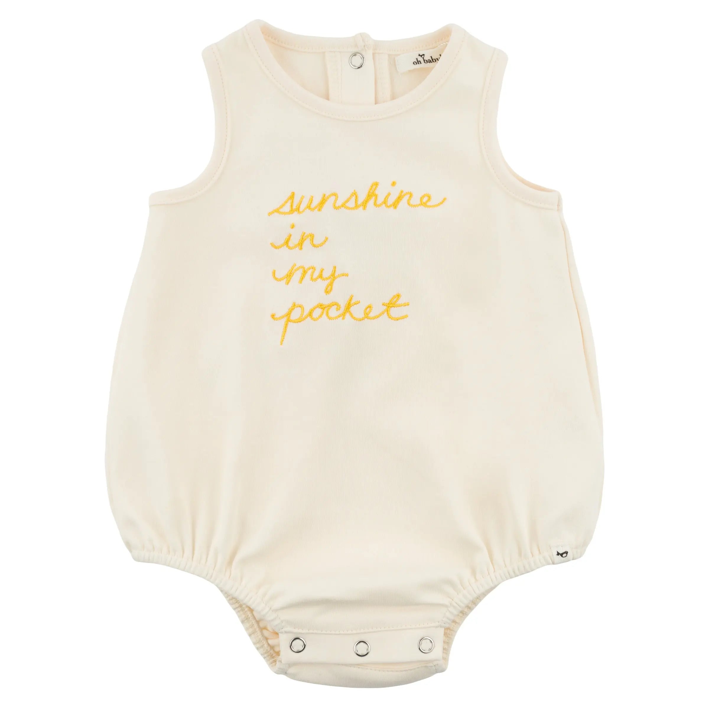 Baby Sunshine in my Pocket Bubble Romper Oh Baby!