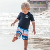 Kid Black Rashguard Feather 4 Arrow