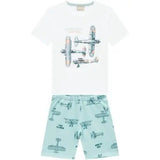 Toddler Airplane Blue Set milon