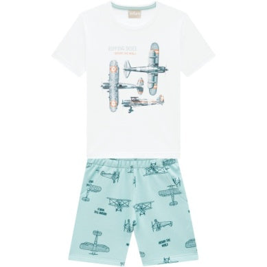 Toddler Airplane Blue Set