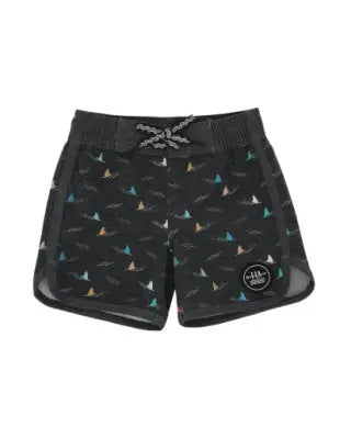 Toddler Shark Fin Boardshort Feather 4 Arrow
