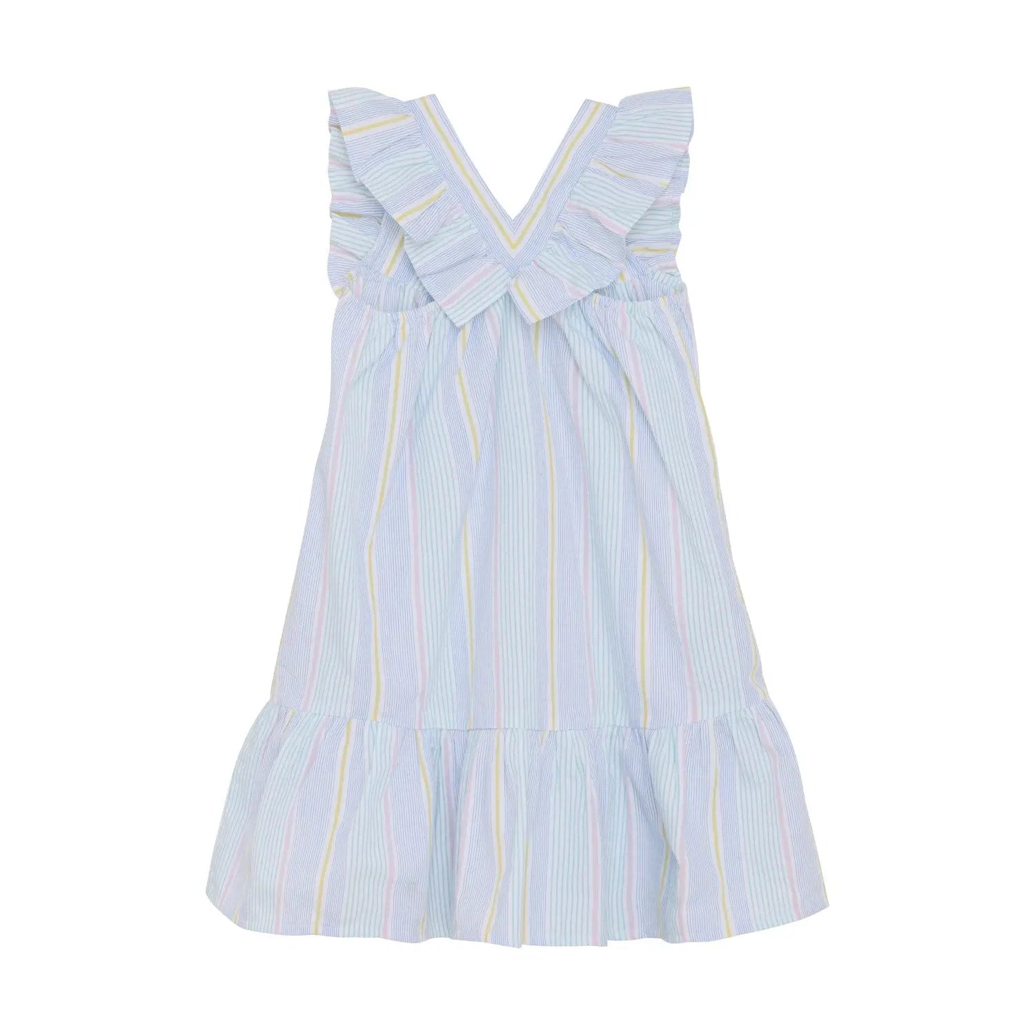 Toddler Rainbow Sherbert Ruffle Dress ROBO