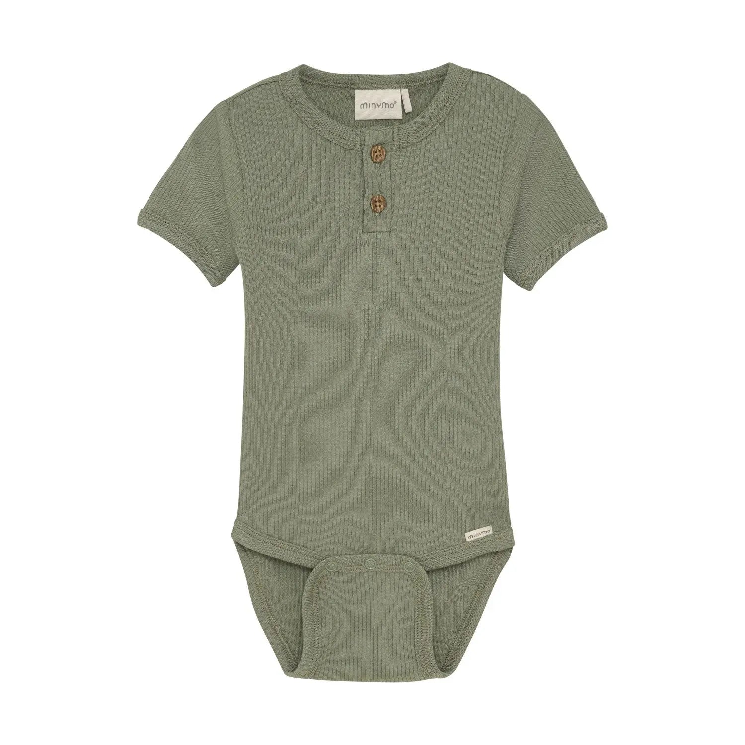 Baby Sage Sprout Ribbed Bodysuit ROBO
