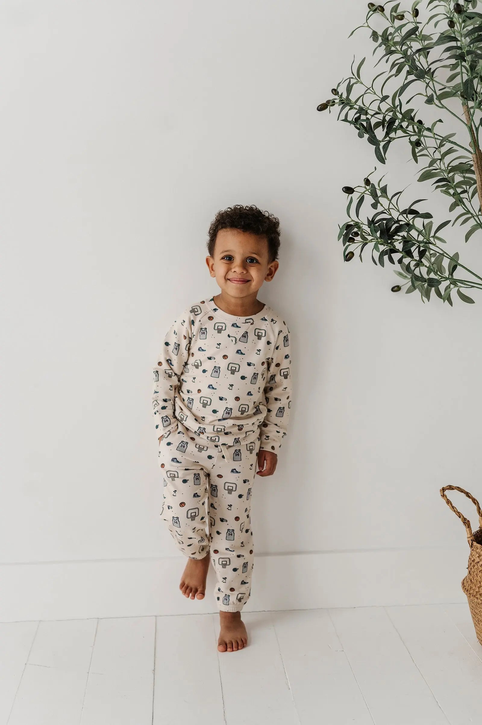 Kid Hoop Around Sweatshirt Babysprouts