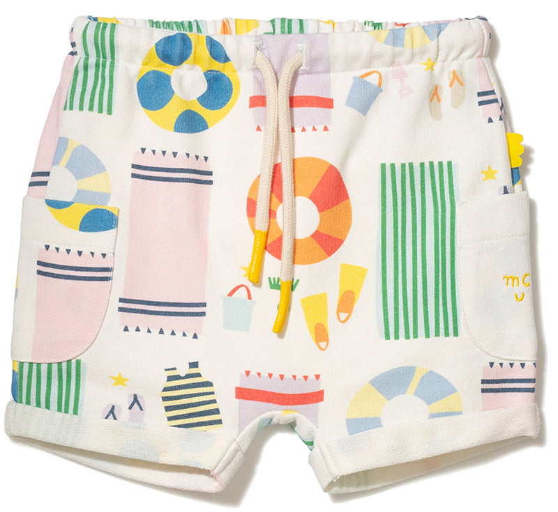 Baby Recycled cotton baby pocket short