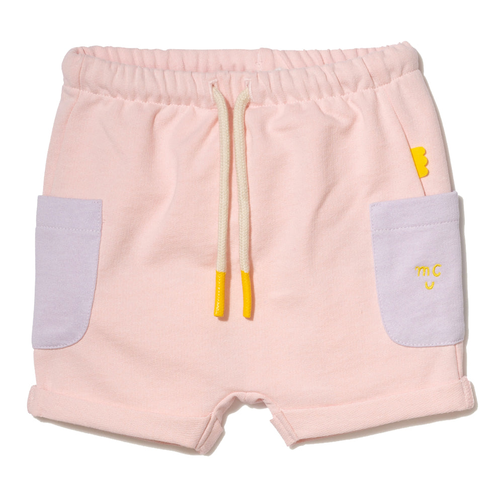 Baby Recycled cotton baby pocket short