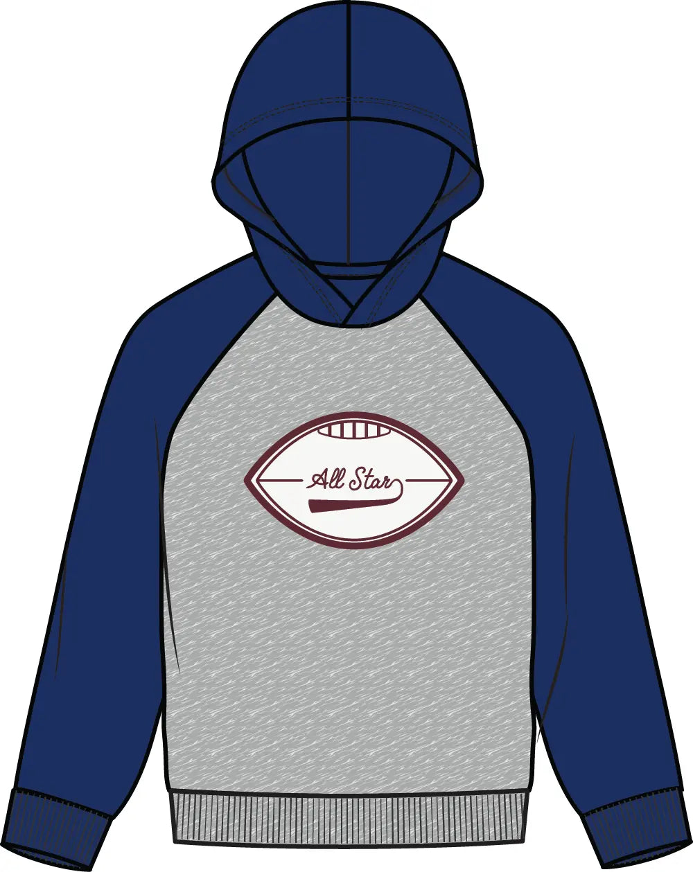 Toddler All-Star Hoodie Miles