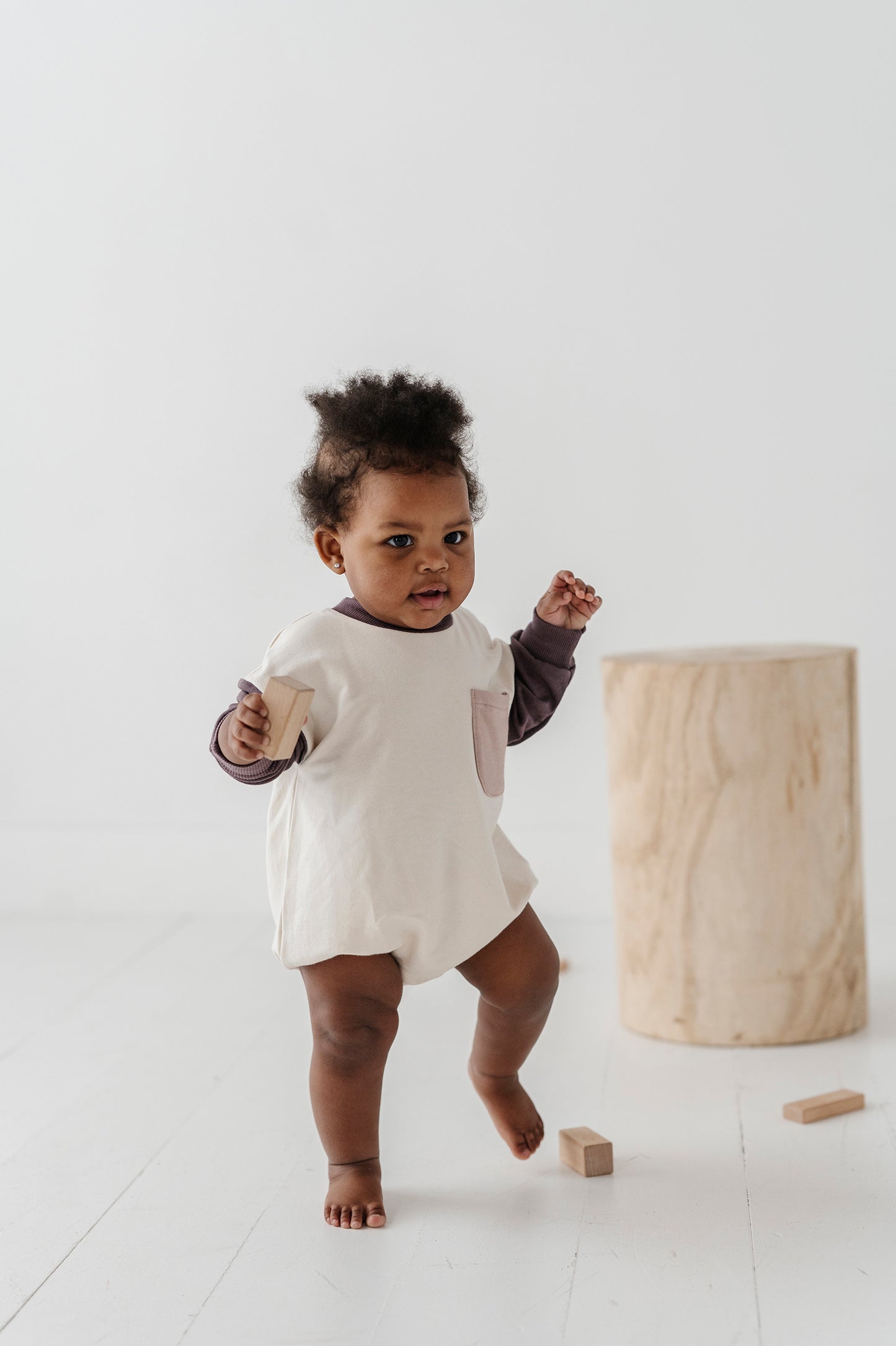 Baby Jenny on the BLOCK romper