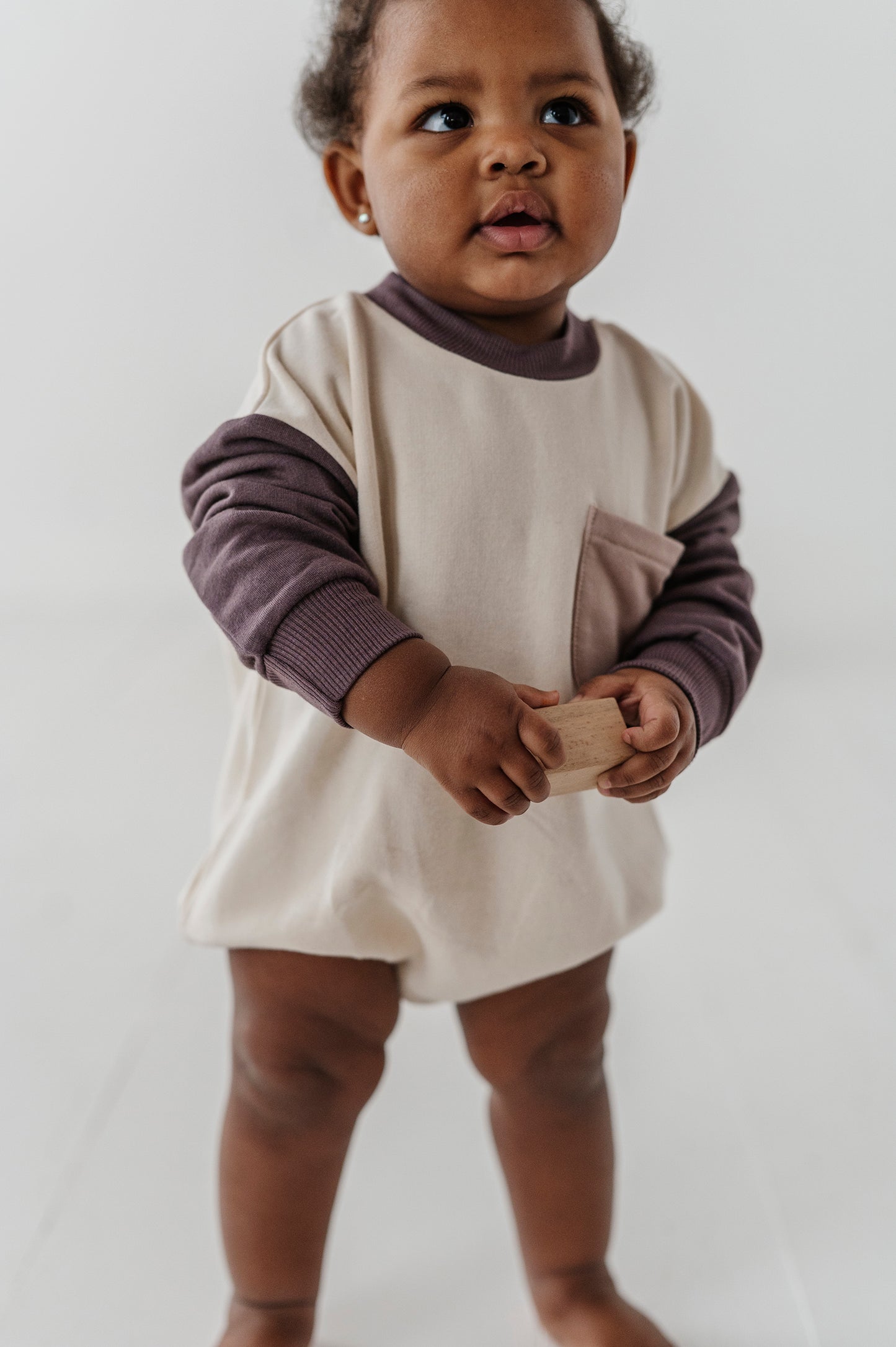 Baby Jenny on the BLOCK romper
