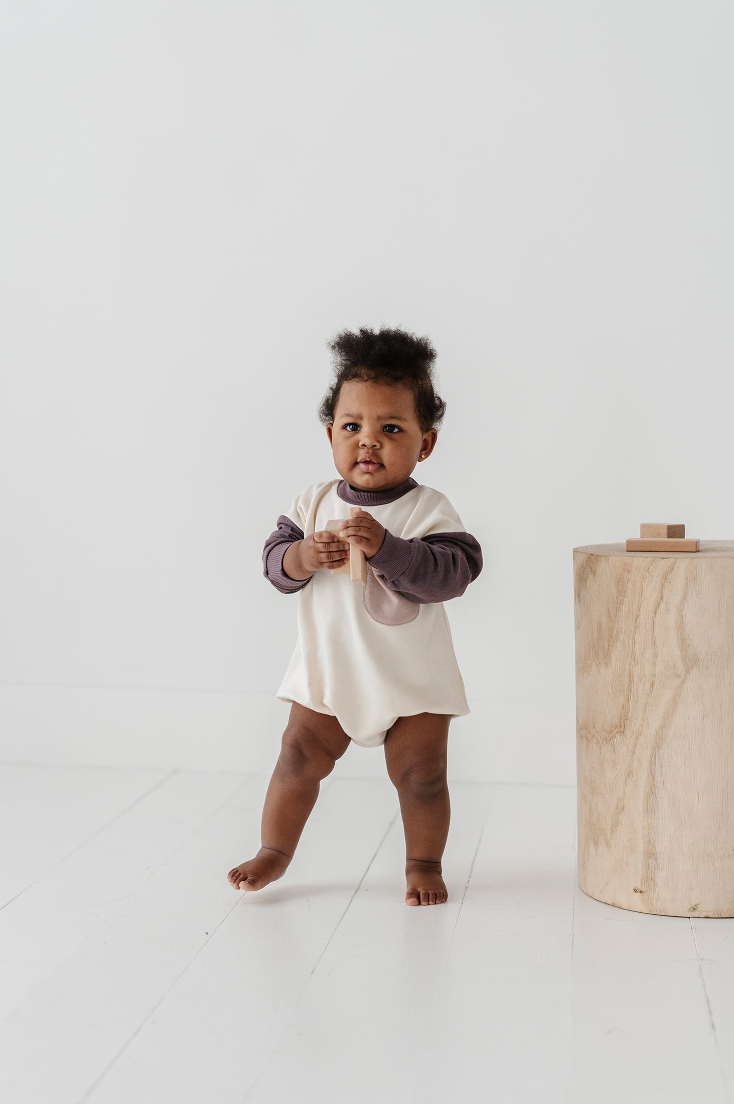 Baby Jenny on the BLOCK romper