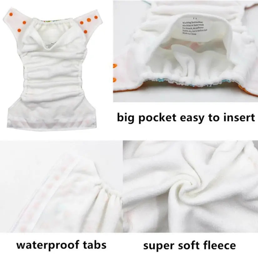 Heavy Wetter Cloth Diaper Shell - Donut Kawaii