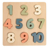 Wooden Numbers Puzzle Pearhead Inc