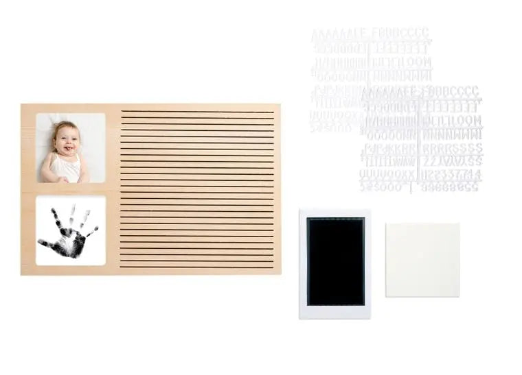 Babyprints Letterboard Frame Pearhead Inc