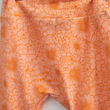 Kid Pink and Orange Printed Bell Bottoms Girls STRAWBERRY JAM