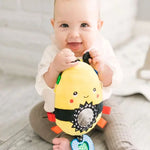 Baby Squish 'N Play Bee Activity Toy- Multi-Sensory Learning Toy Kalianii