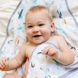 Hooded Towel Set- Born To Fly Lou Lou Lollipop