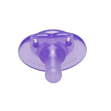 Nookums Paci-Plushies Replacement Pacifier - Purple 2 Pack Nookums