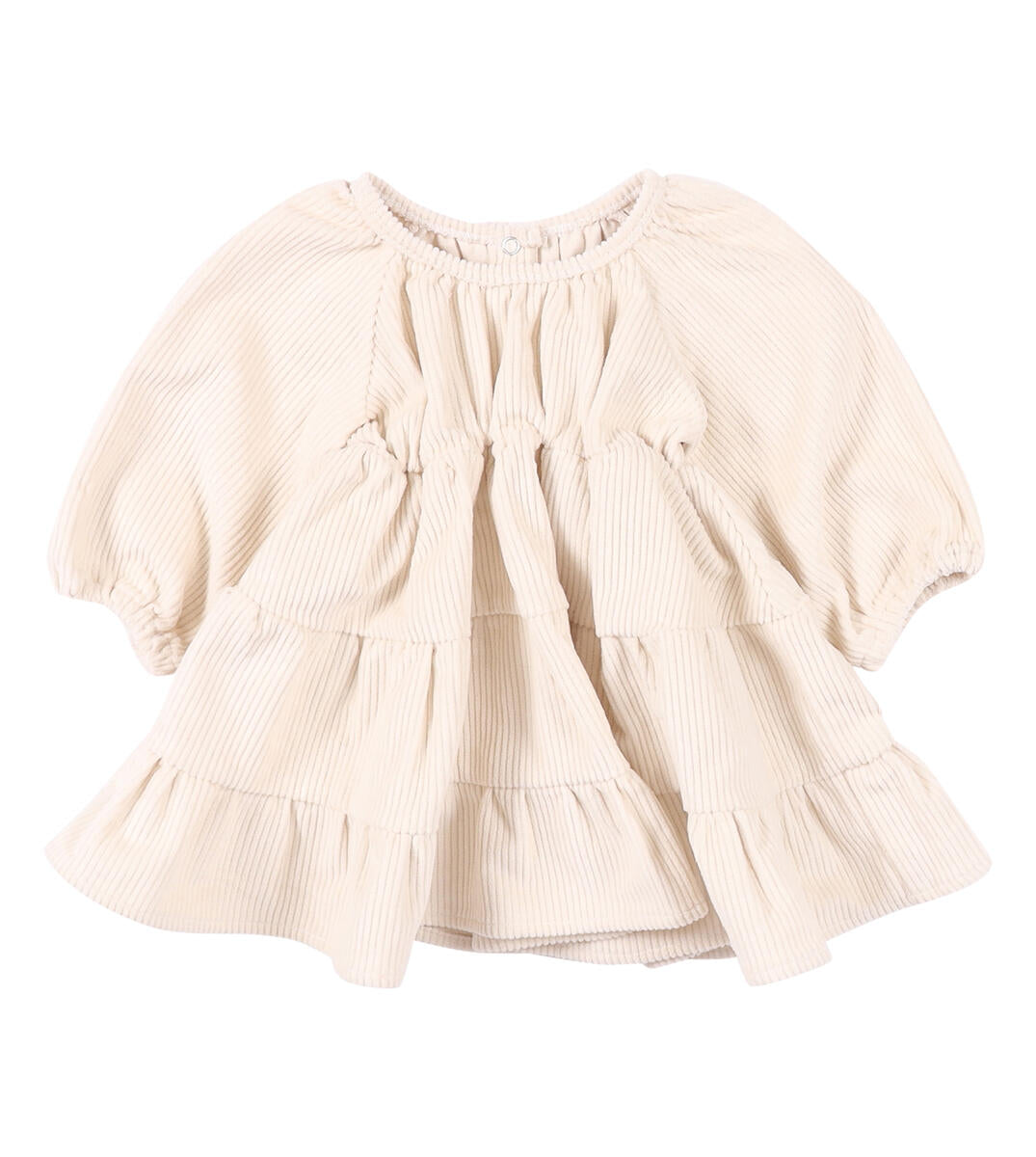 Baby Buttered Biscuit Tiered Dress Tiny Tribe