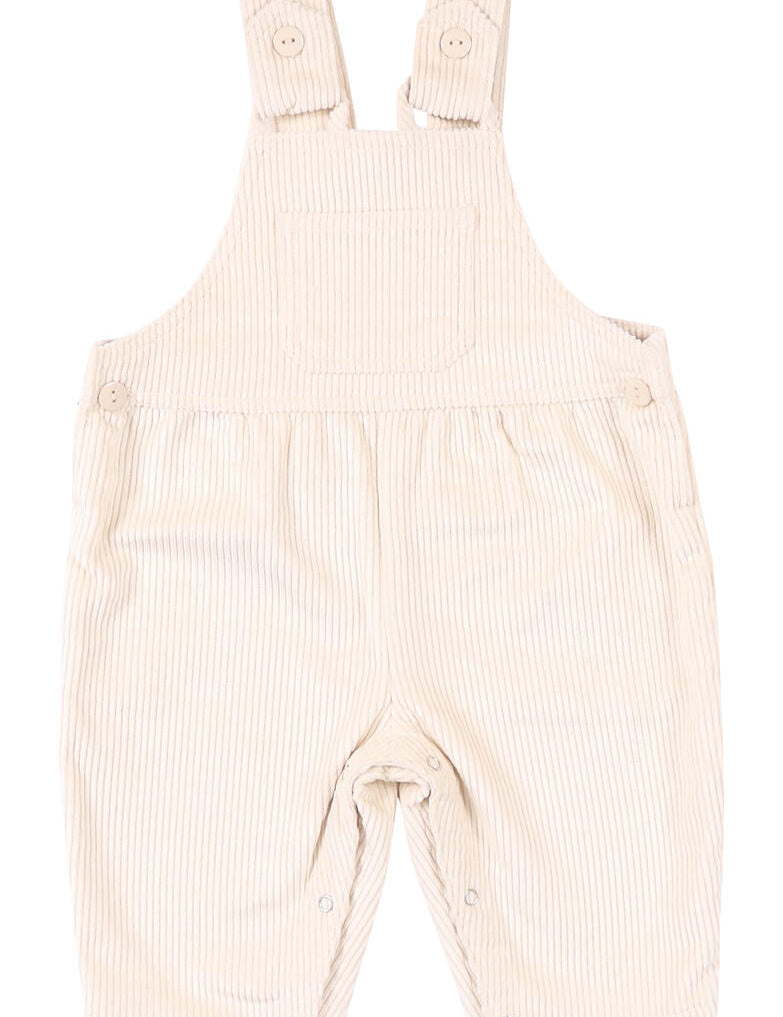 Baby Buttered Biscuit Corduroy Dungaree Tiny Tribe