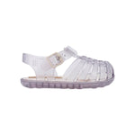 Baby Crystal Clear Woven Jelly Sandals Mini Melissa