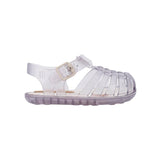 Baby Crystal Clear Woven Jelly Sandals Mini Melissa