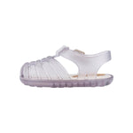Baby Crystal Clear Woven Jelly Sandals Mini Melissa