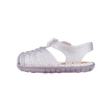 Baby Crystal Clear Woven Jelly Sandals Mini Melissa
