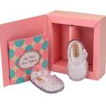 Baby Crystal Clear Woven Jelly Sandals Mini Melissa