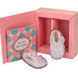 Baby Crystal Clear Woven Jelly Sandals Mini Melissa
