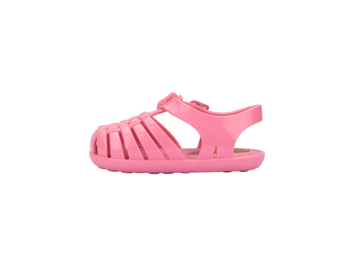 Baby Bubble Gum Woven Jelly Sandals Mini Melissa