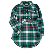 Kid Ivy Plaid Shirt Dress Miki Miette