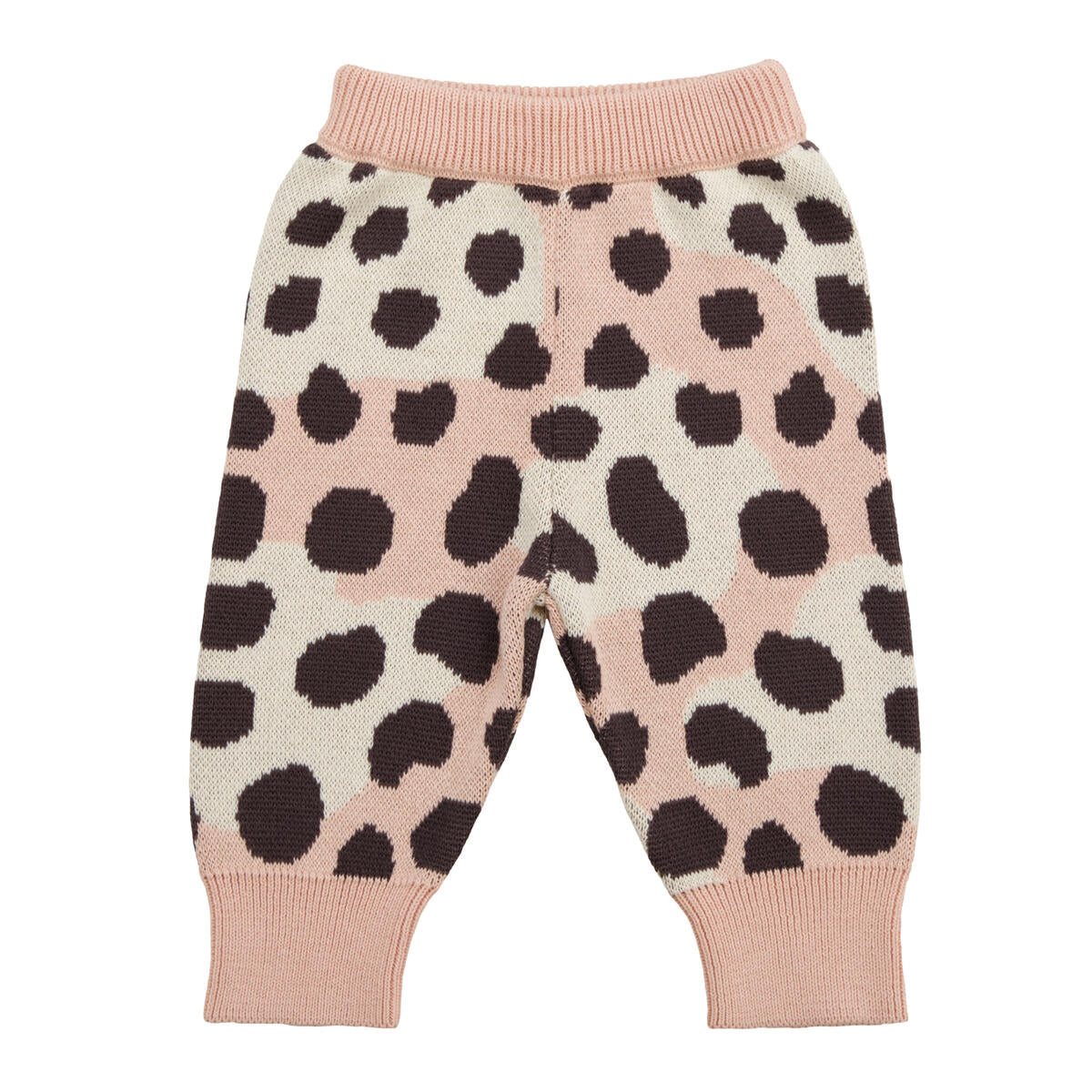 Baby Jaguar Knit Joggers Red Caribou