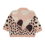 Baby Jaguar Knit Cardigan Red Caribou