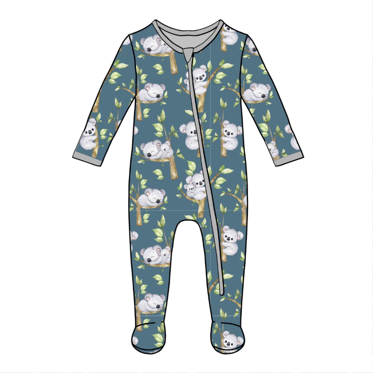 Baby Kool Koala Footie Pajamas BESTAROO