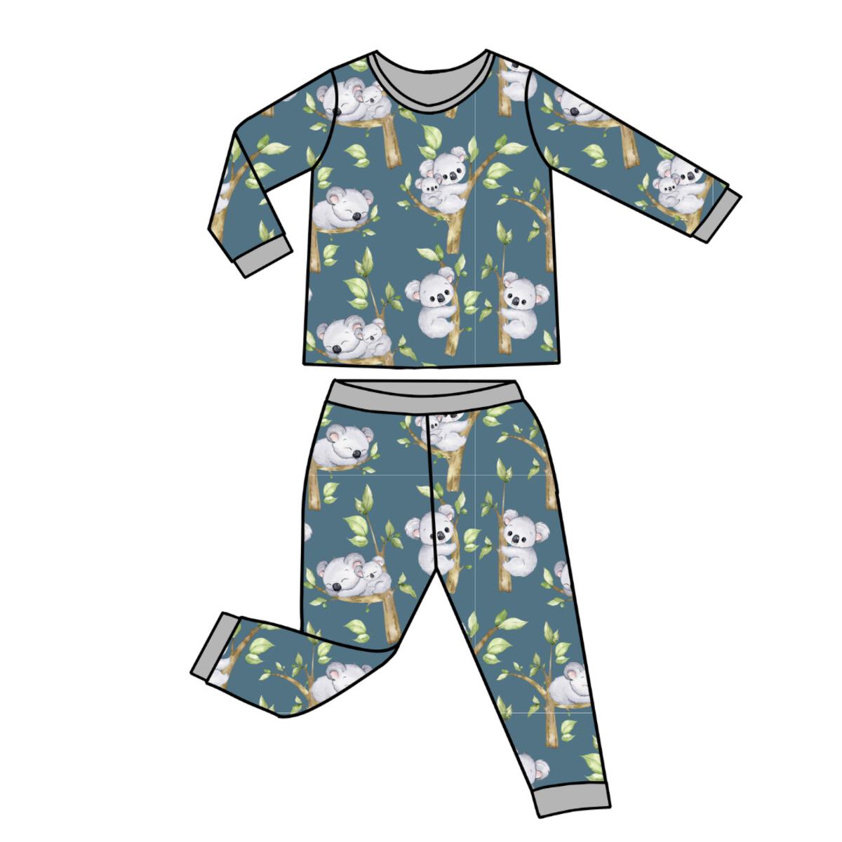 Kool Koala Pajama Set