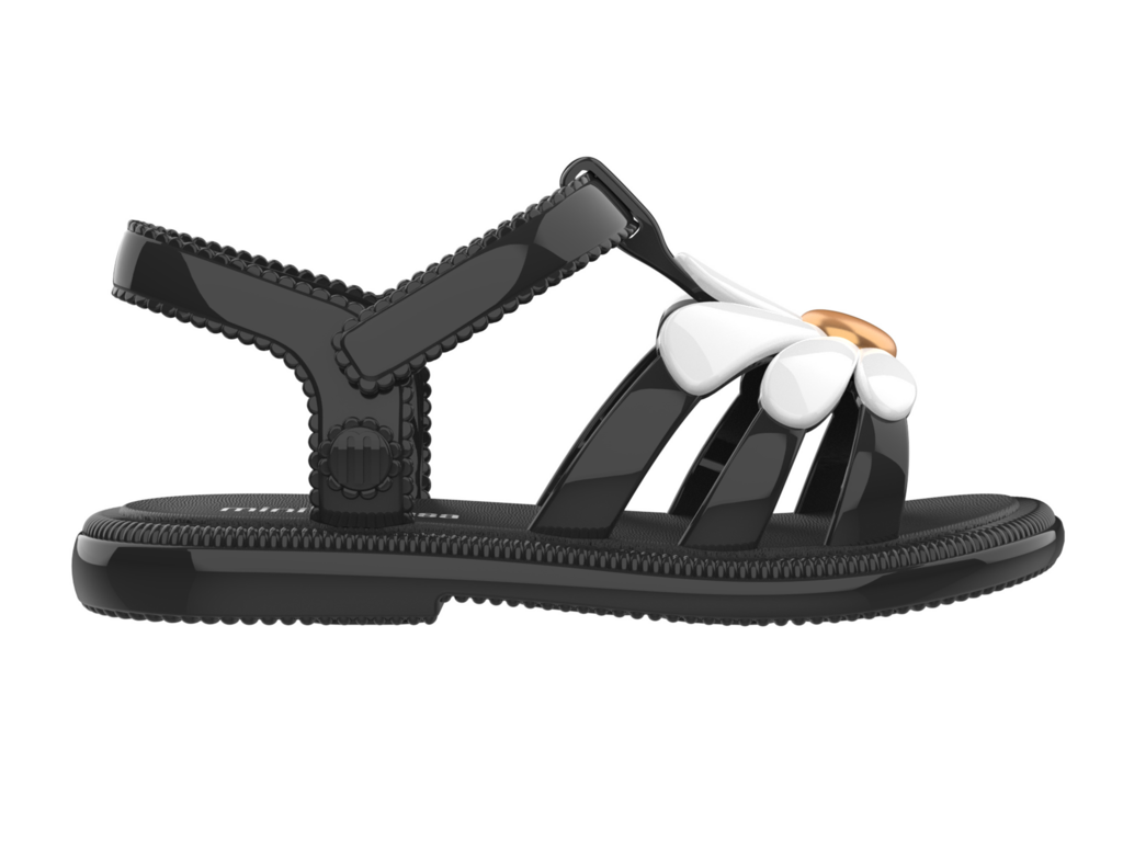 Kid Midnight Daisy Sandals Mini Melissa