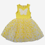 Butterfly Tutu Dress - Yellow Petite Hailey