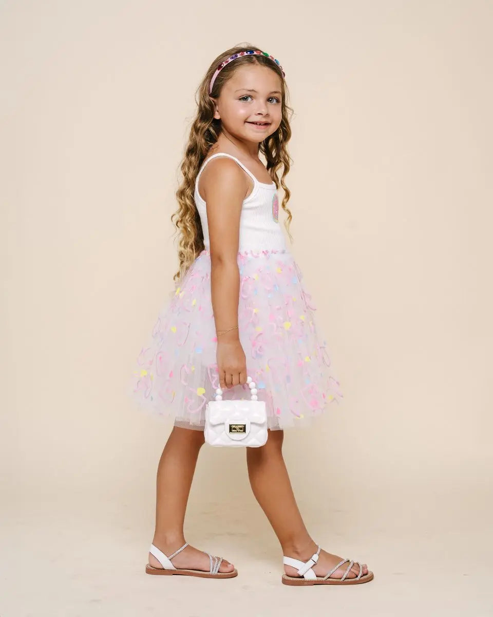 Kid Eva Tutu Dress White Petite Hailey