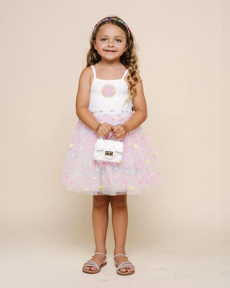 Kid Eva Tutu Dress White Petite Hailey