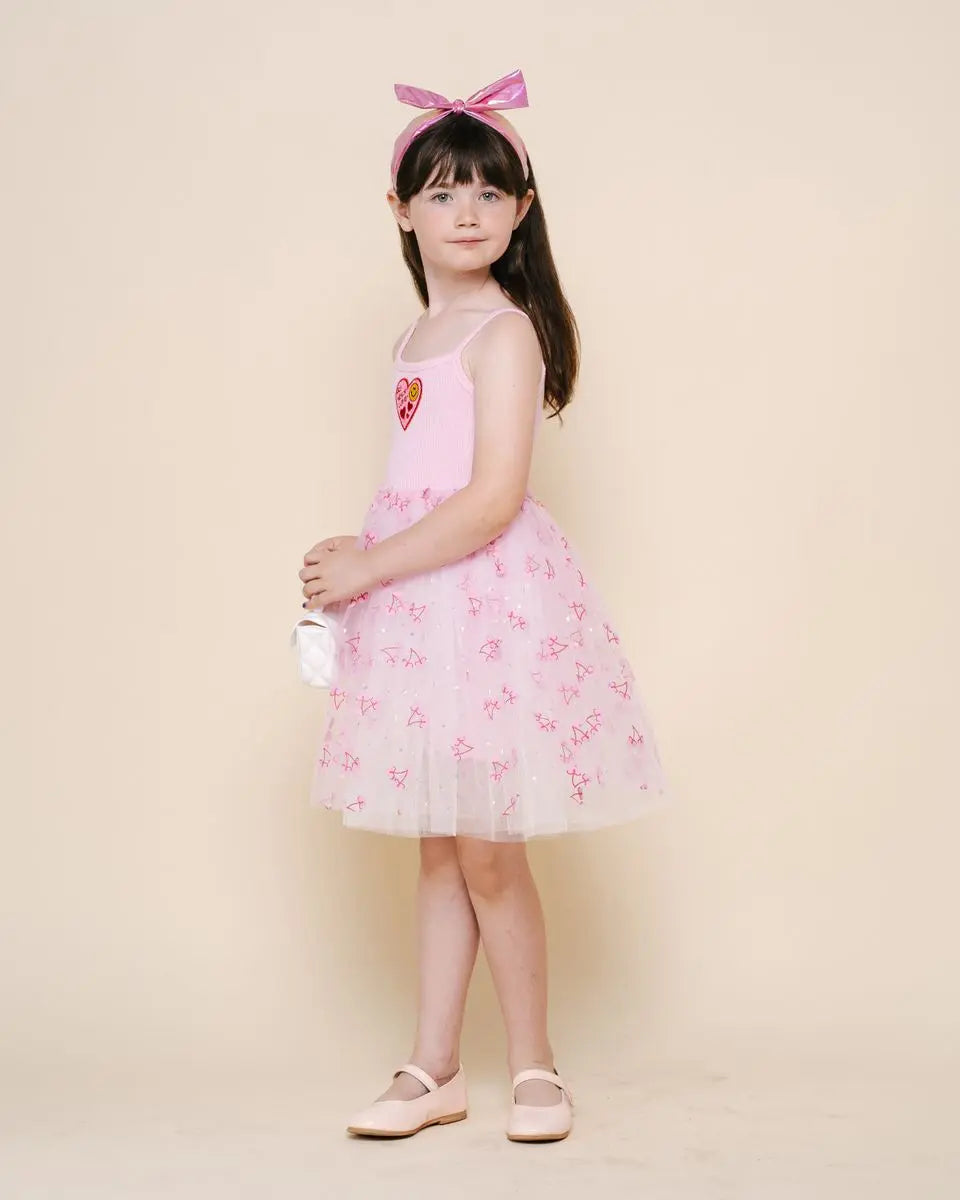 Kid Eva Tutu Dress Pink Petite Hailey