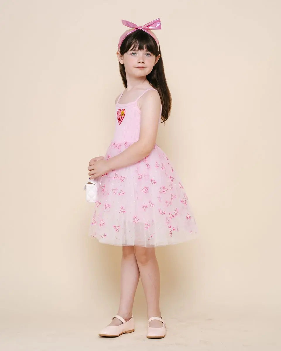 Kid Eva Tutu Dress Pink Petite Hailey