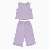 Kid Amy Tank & Pull-On Set, Lavender Petite Hailey