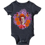 Baby Frida Marigold SS Onesie Black Rowdy Sprouts