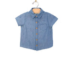 Kid Chambray Collar Shirt City Mouse Studio