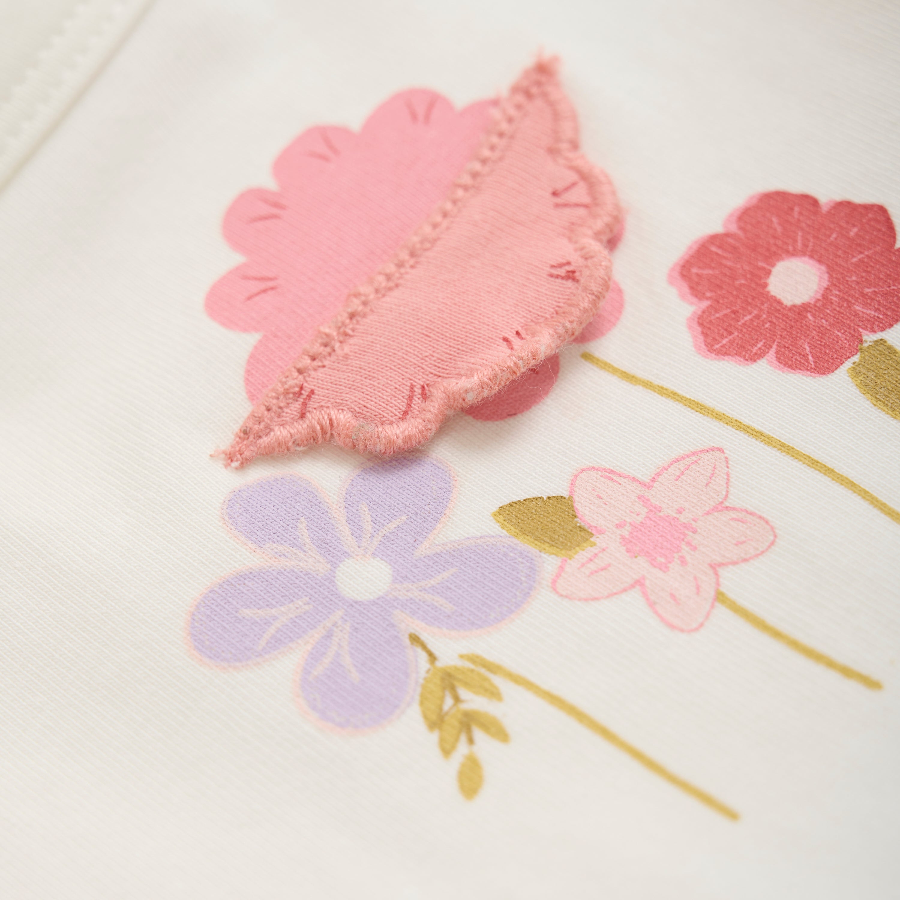 Baby Flower Field Ruffled Shirt ROBO